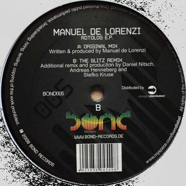 BOND005 Vinyl